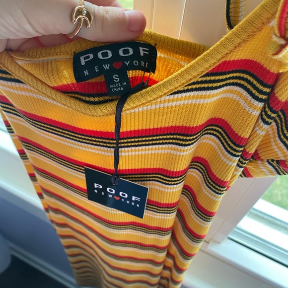 POOF New York stripped dress - Picture 2 of 2